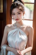 八沉神子喂乳液给旅行者吃